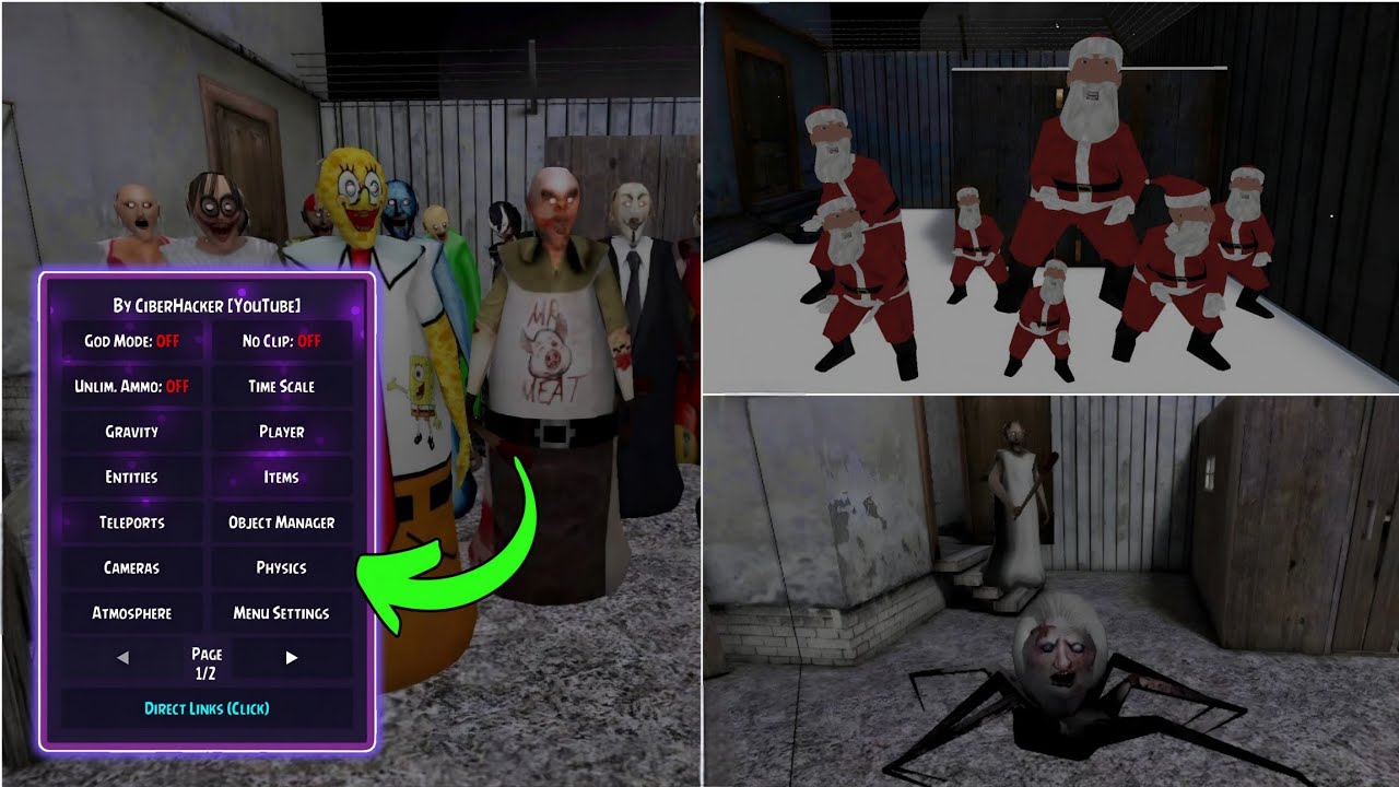 EL MEJOR MOD MENU DE GRANNY [V.1.8.2 ]