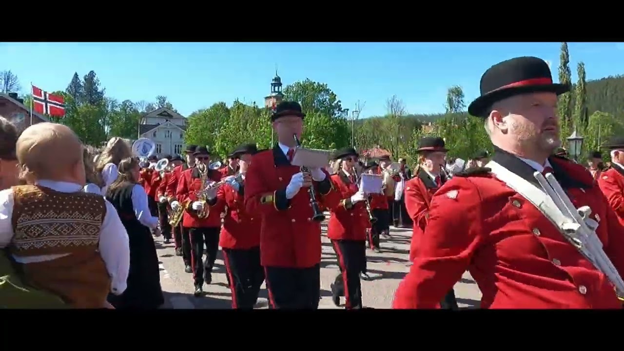 May 17th in Norway is Constitution Day-Kongsberg
