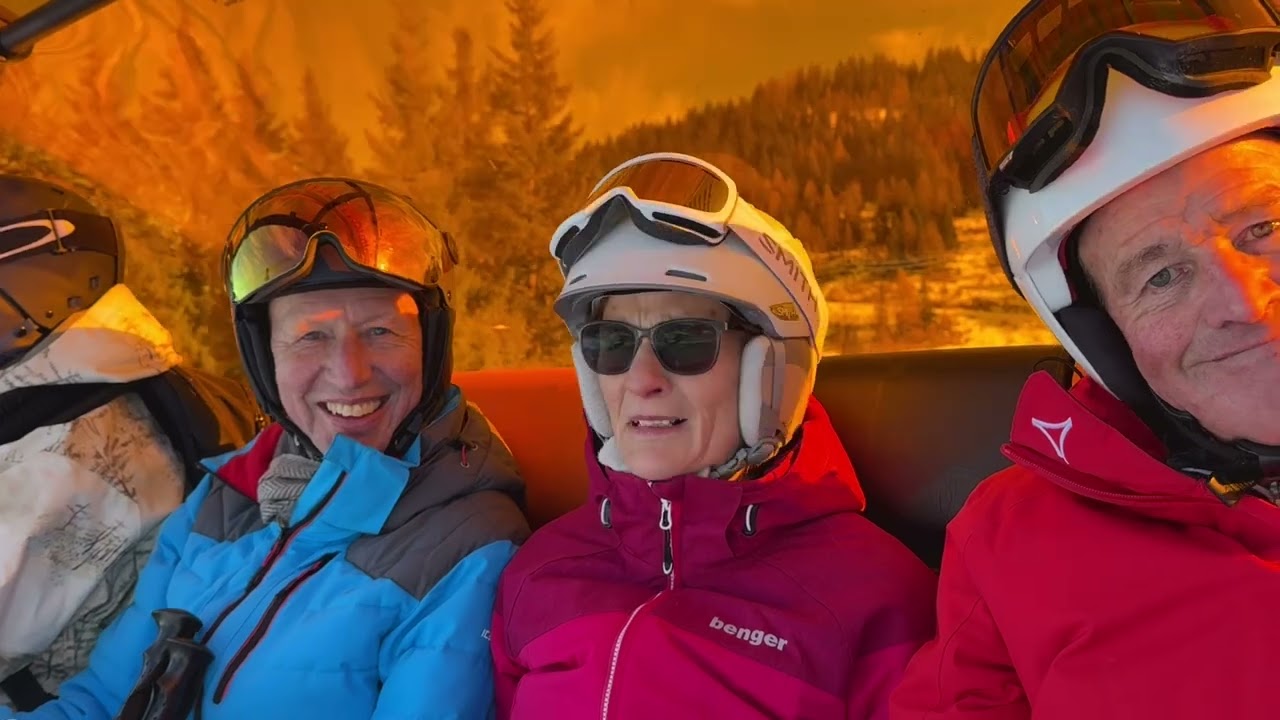 Der  SN Skipistentest - Flachau