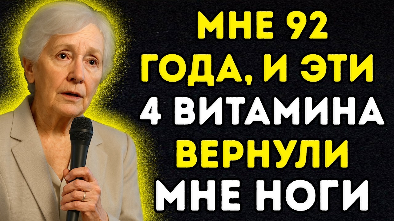 ЭТИ 4 ВИТАМИНА ВЕРНУЛИ МНЕ НОГИ! КАК Я СНОВА НАУЧИЛАСЬ ХОДИТЬ БЕЗ БОЛИ