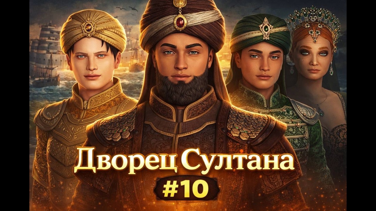 ⚔ Морской военный поход. Судьба Империи | Дворец Султана: Сезон 1, Серия 10 | The Sims 4