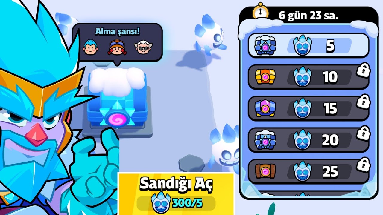 300 TANE BUZ RUHU - SANDIK AÇILIMI - BUZ DÜNYASI  #squadbusters