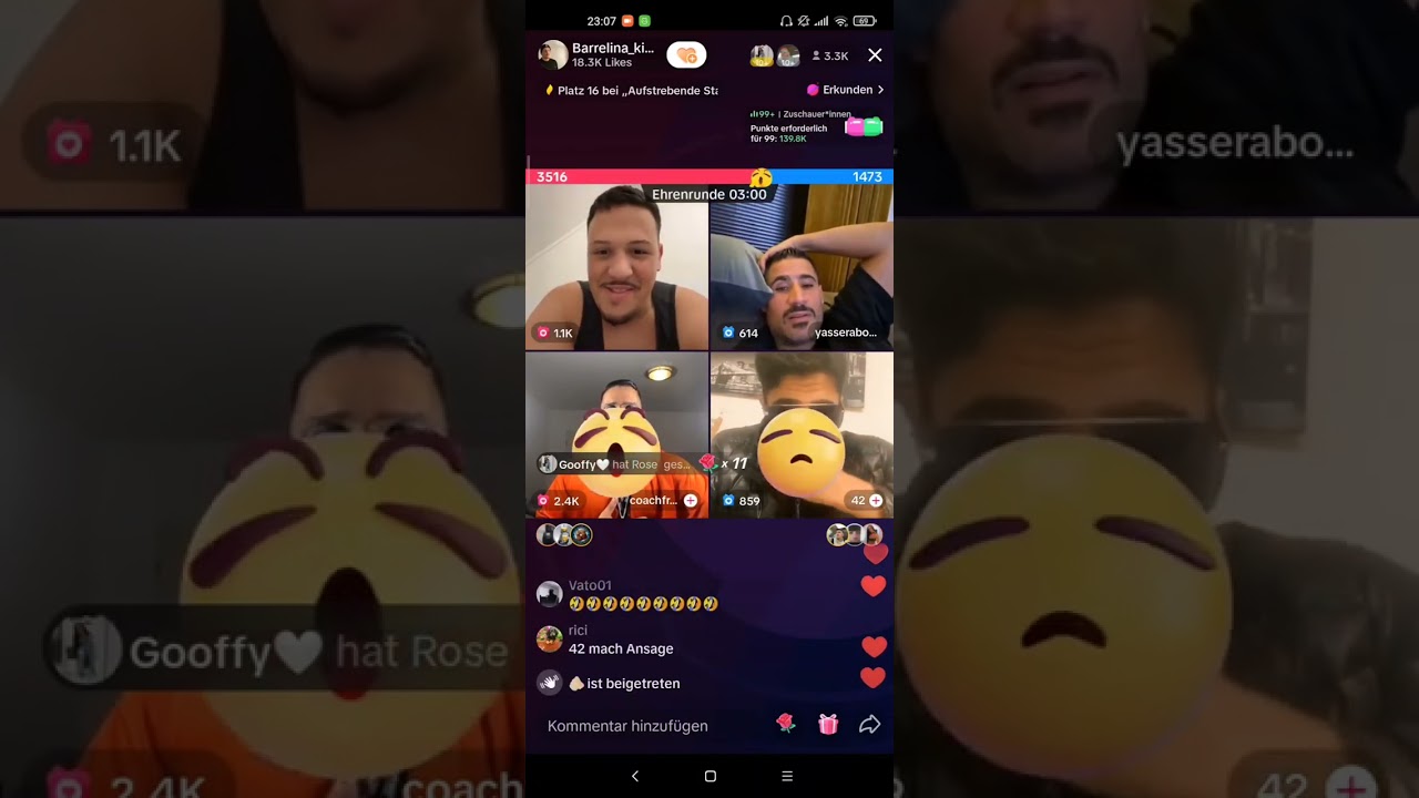 Barello Latenight Livestream mit Yasser 20.10.23