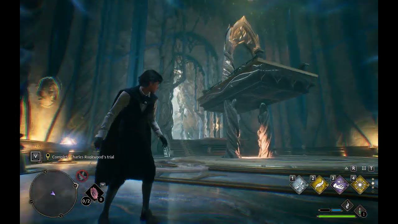 Hogwarts Legacy - Charles Rookwood Trial Full Gameplay.