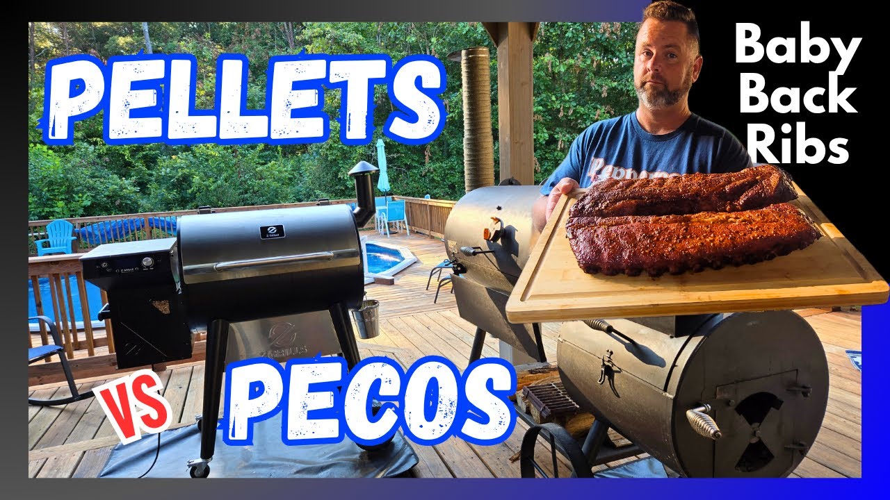 Which smoker makes better ribs?  Split vs Pellet Showdown!