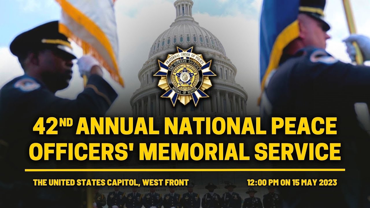 Police Week Tribute: It's All About the White Chairs