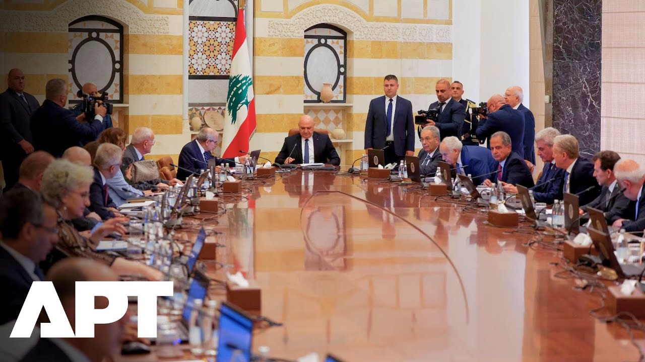 Lebanon Cabinet Backs Army Plan to Disarm Hezbollah | No Timeline Set | APT