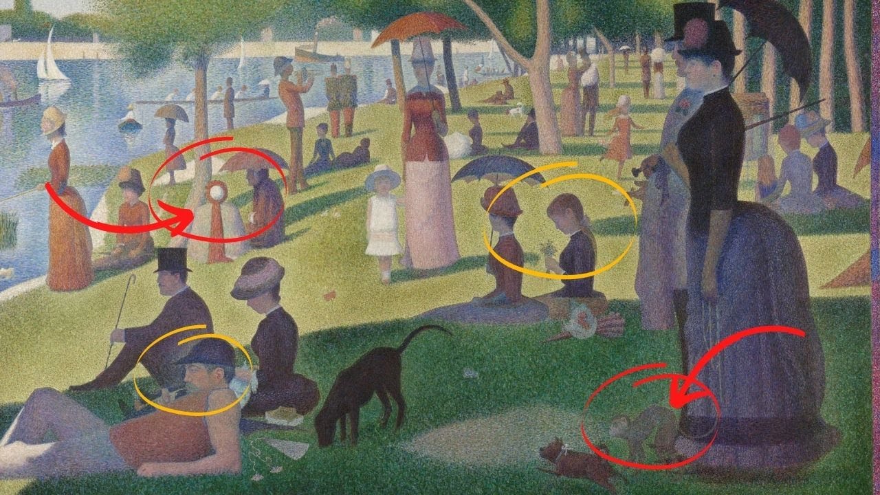 Domenica pomeriggio sull'isola della Grande-Jatte di Seurat | Analisi dell'opera
