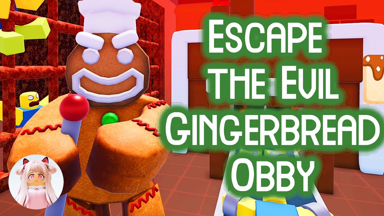 🎄🍪 Escape the Evil Gingerbread Obby 🍩🥛 | Roblox Obby Gameplay Full Walkthrough No Death [4K]