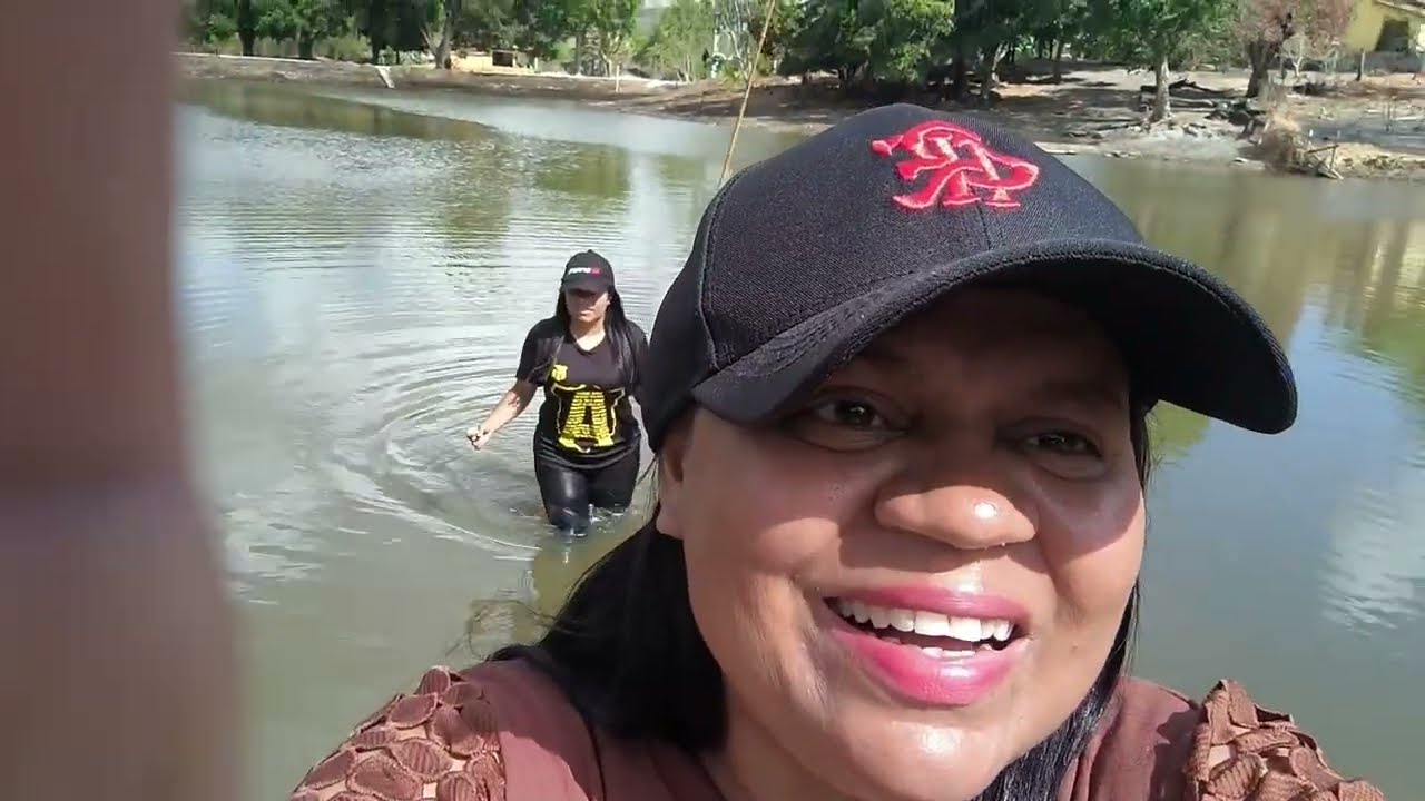 PESCARIA CAIPIRA COM VARA DE BAMBÚ