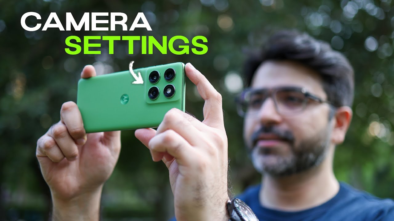 Motorola Edge 60 CAMERA SETTINGS