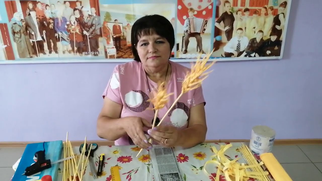 Мастер — класс  «Колоски»
