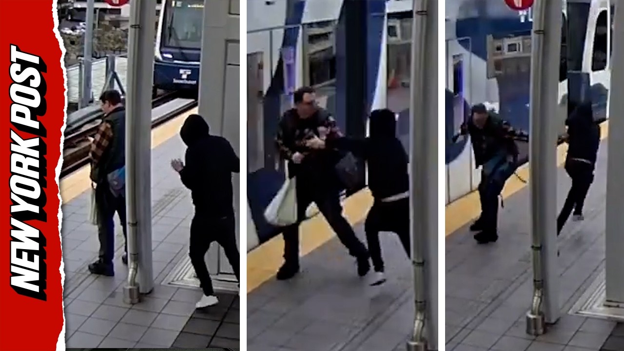 Terrifying Video Shows Criminal Shoving Seattle Straphanger in Front of Train