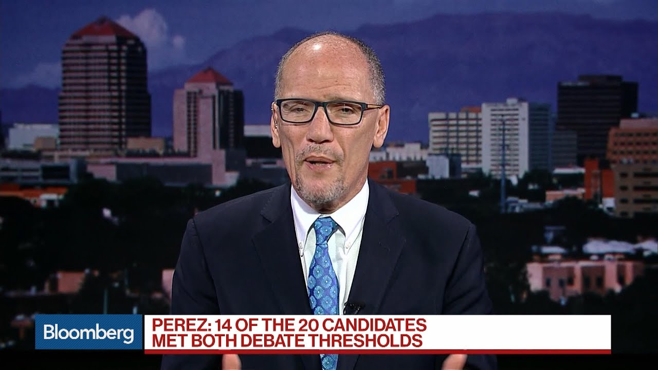 14 of 20 Dem Candidates Met Both Debate Thresholds, DNC's Perez Says