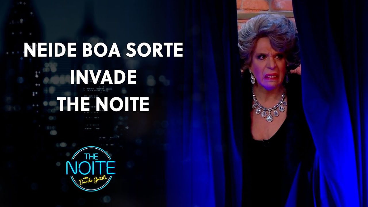 Amadrinhada pela Hebe Camargo, Neide surpreendeu o elenco! | The Noite (09/09/21)