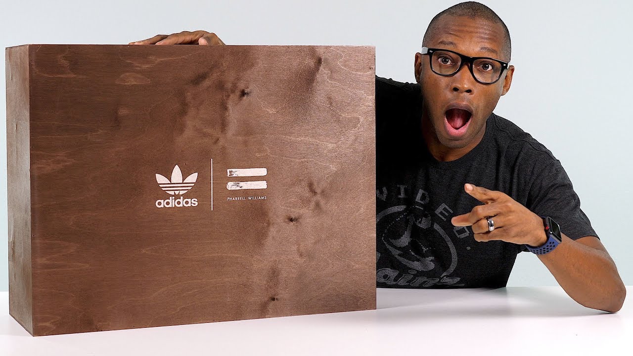 UNBOXING: INSANE adidas BOOST Sneaker Package From Pharrell Williams' Collection