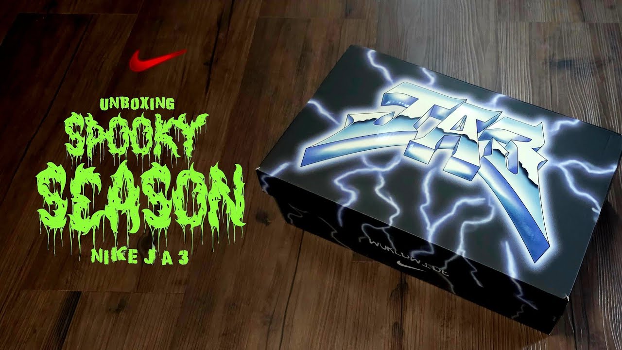 Nike JA 3 Spooky Season 2025 Unboxing | Ja Morant&rsquo;s Creepiest Halloween Sneaker! 🎃