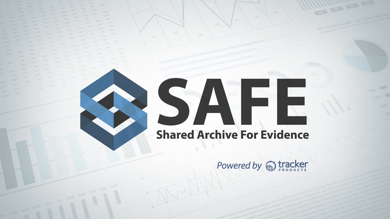 Tracker Products SAFE:  Evidence Software Features Built for Law Enforcement