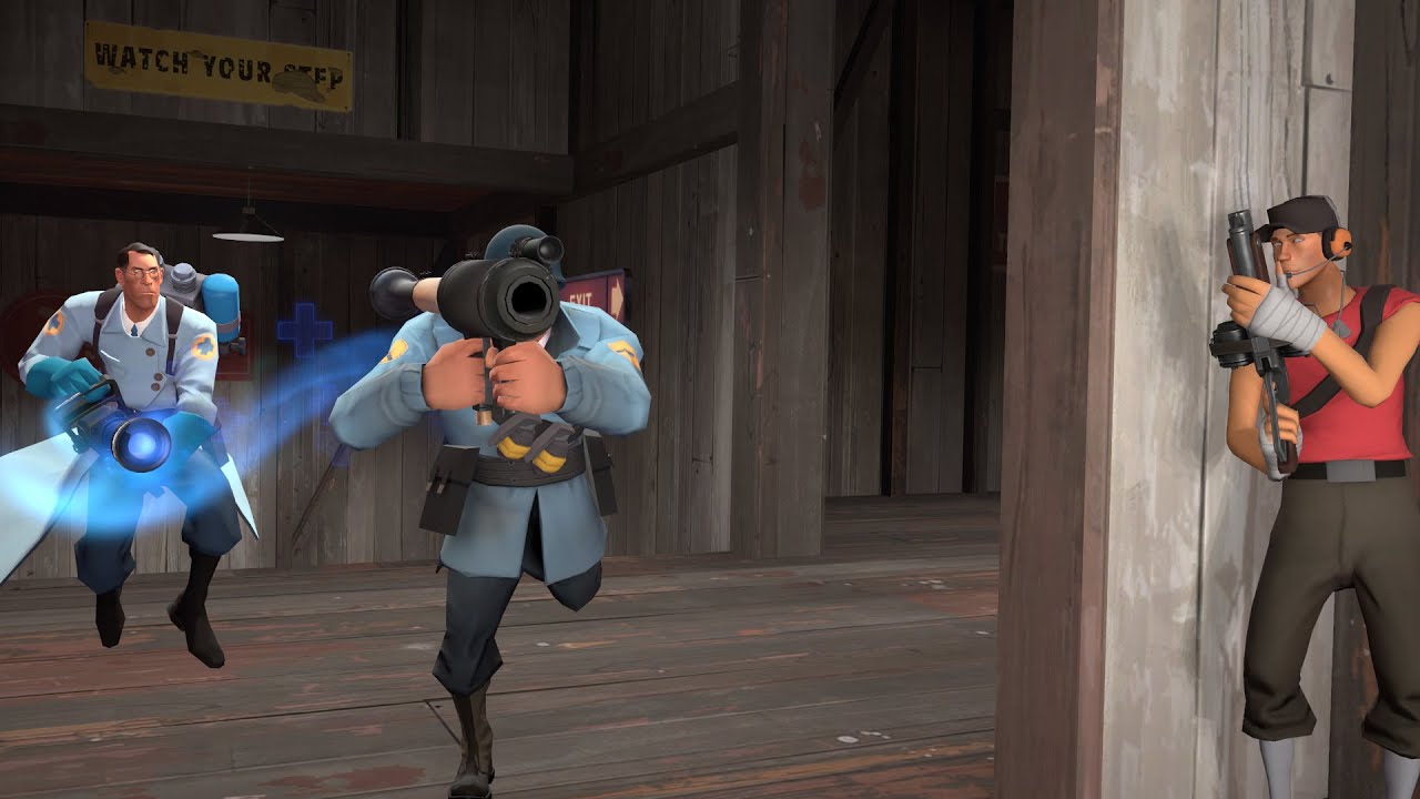 Team Fortress 2 Badlands Gameplay