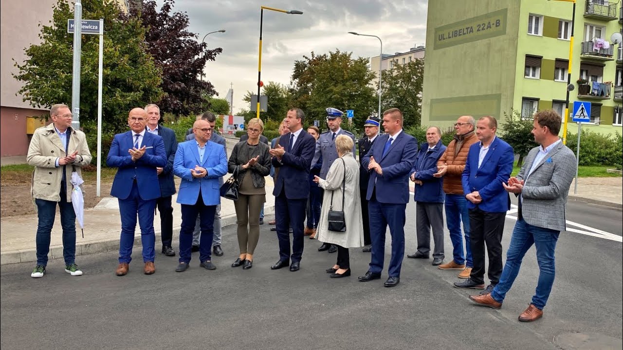 Otwarcie przebudowanych ulic w Wągrowcu