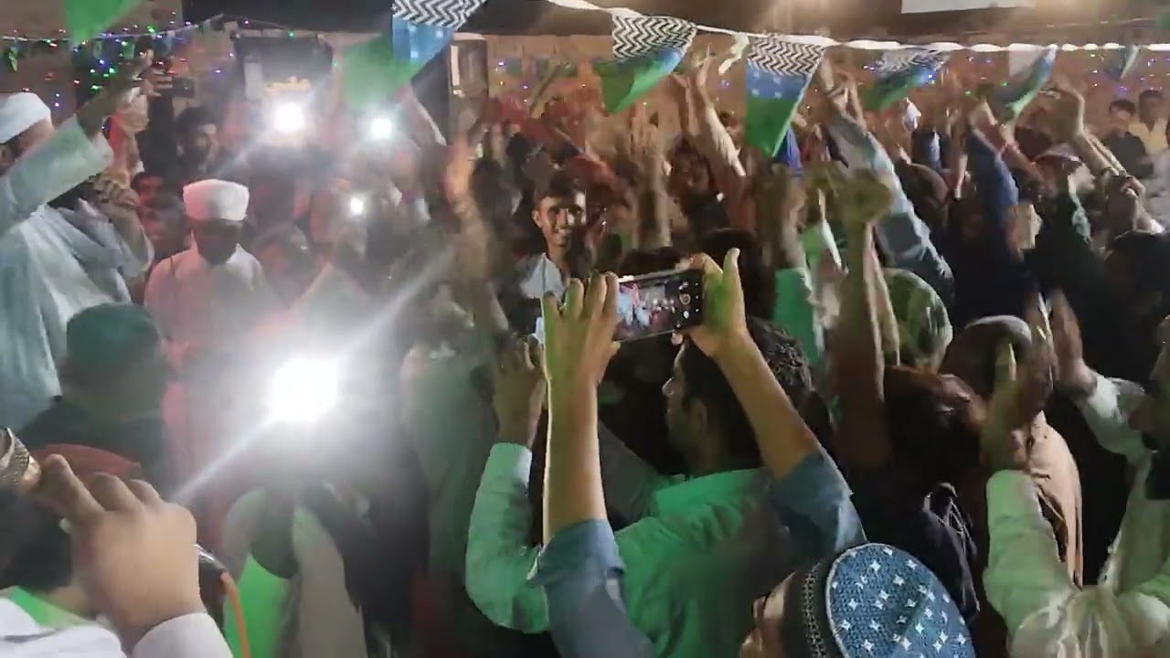 مرشد کریم پیر سید محمد حسن علی شاہ جیلانی قادری نعت شریف پڑھتے ہوئے نزد کوٹ لالو 