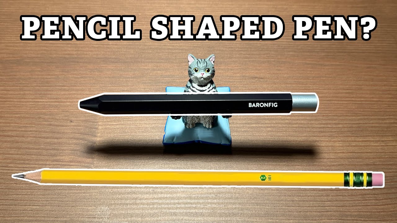 A Pencil Shaped Pen! - Baronfig Hex Squire Pen Review