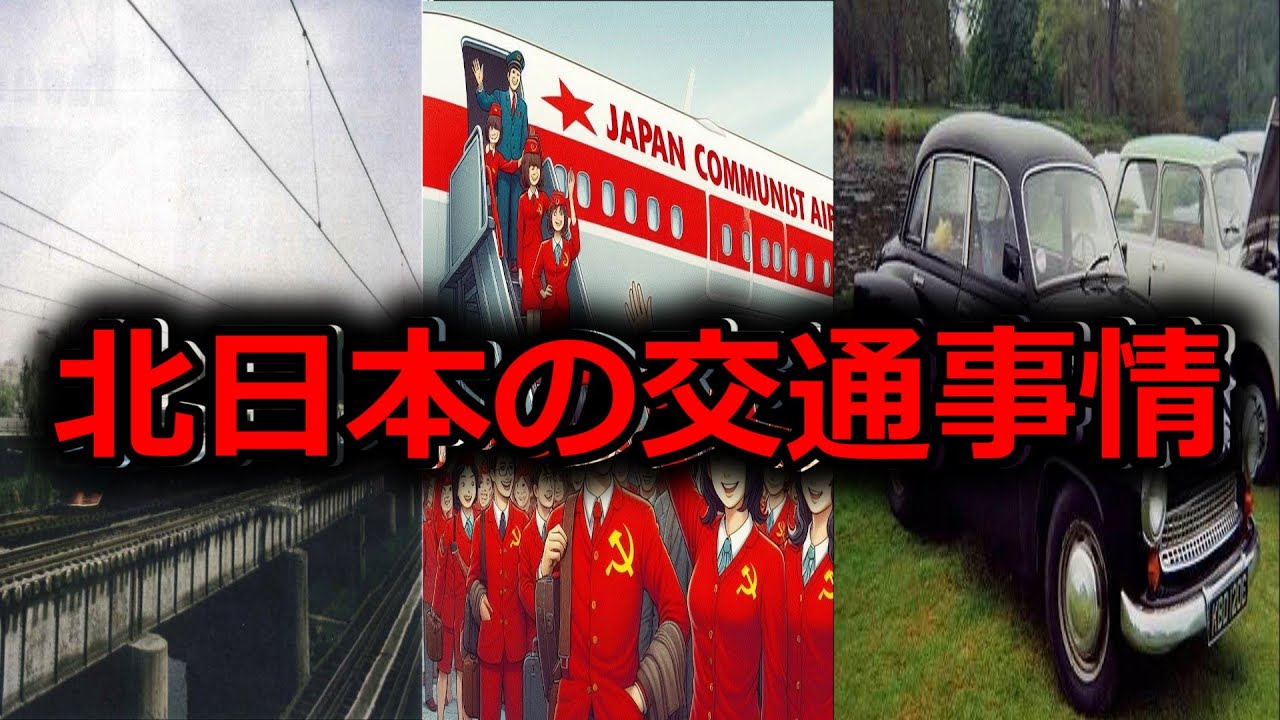 北日本(日本人民共和国)の交通事情　架空ゆっくり解説