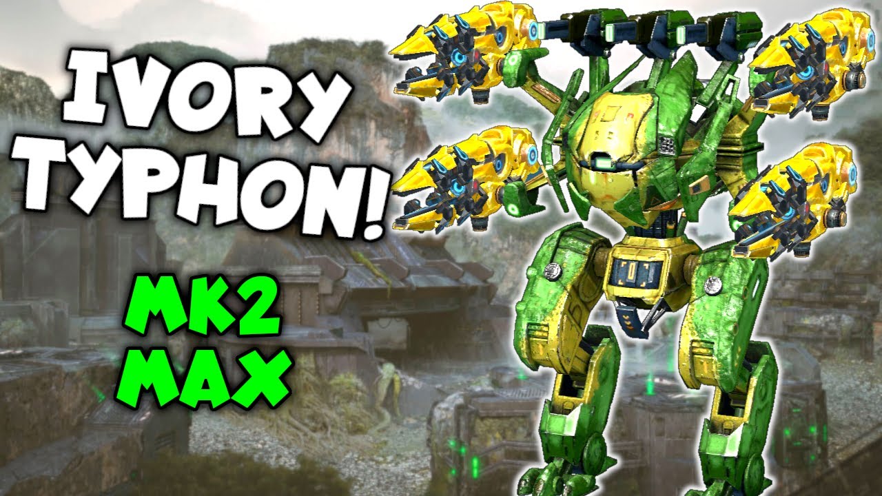 IVORY TYPHON Electrifying The Enemy - TYPHON IVORY SCOURGE | War Robots MK2 Gameplay WR