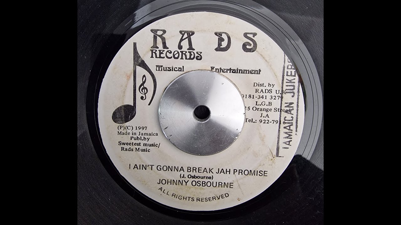 Johnny Osbourne   I Ain't gonna Break Jah Promise + Version