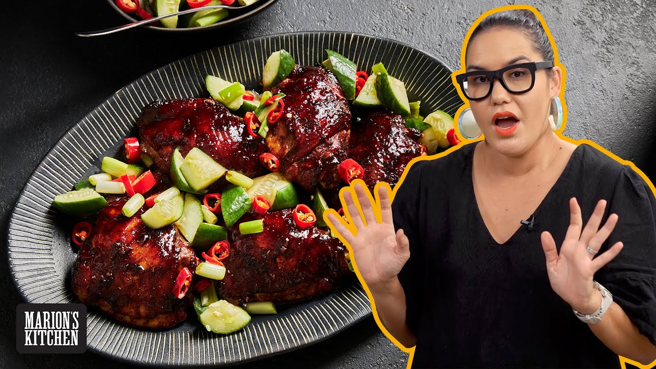 Как приготовить лучшую курицу в глазури по-азиатски | Запеченная курица с пятью специями | Кухня ...