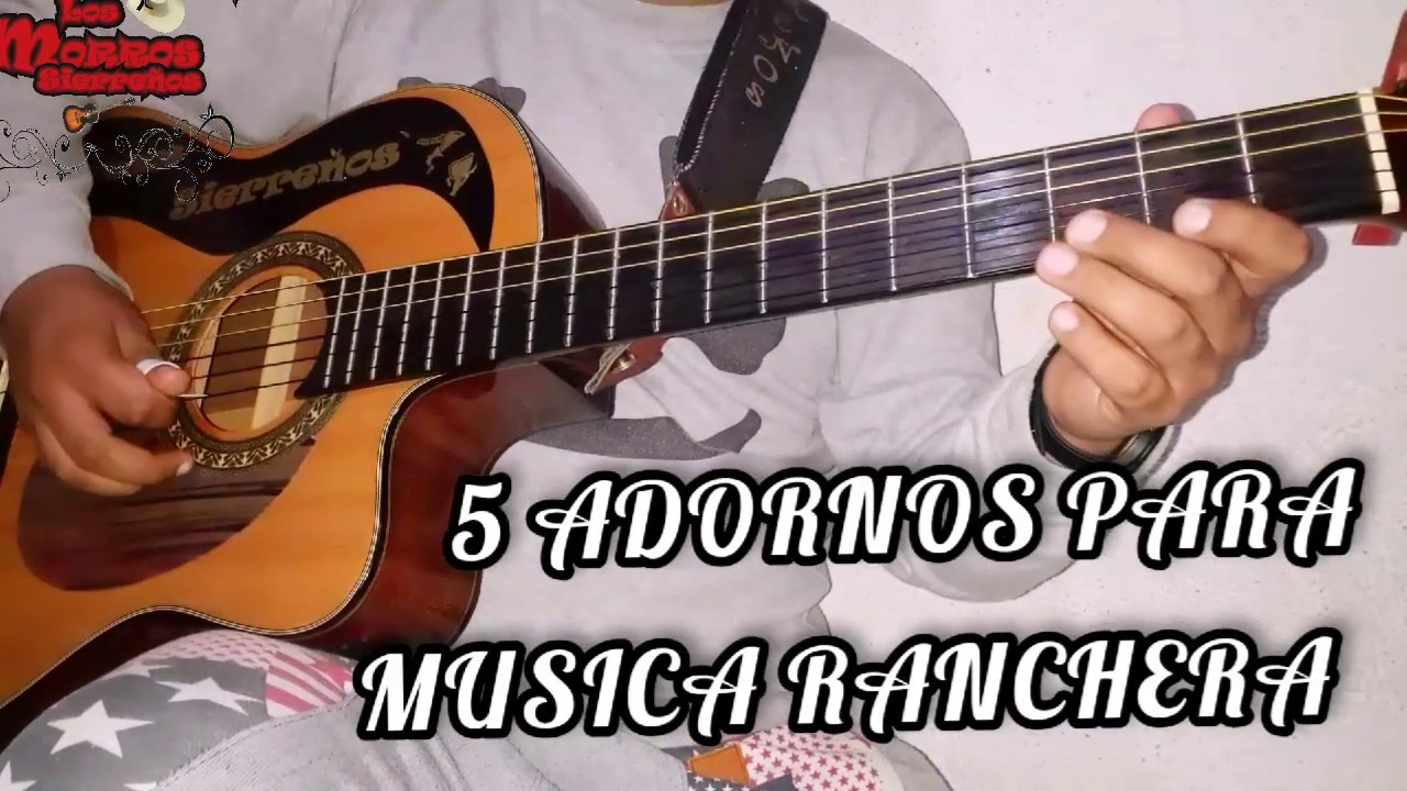 5 ADORNOS PARA SACAR EN MUSICA SIERREÑA   LOS MORROS SIERREÑOS