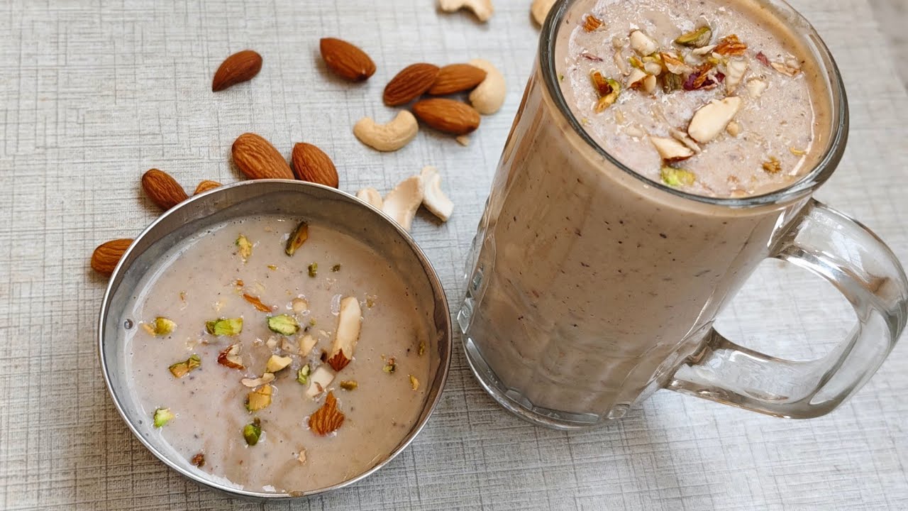 కాల్షియం, ప్రోటీన్స్ తక్కువగా ఉన్నవారు మఖానా తో స్మూతి.| Hi Protein Smoothie | Weight loss Recipe |