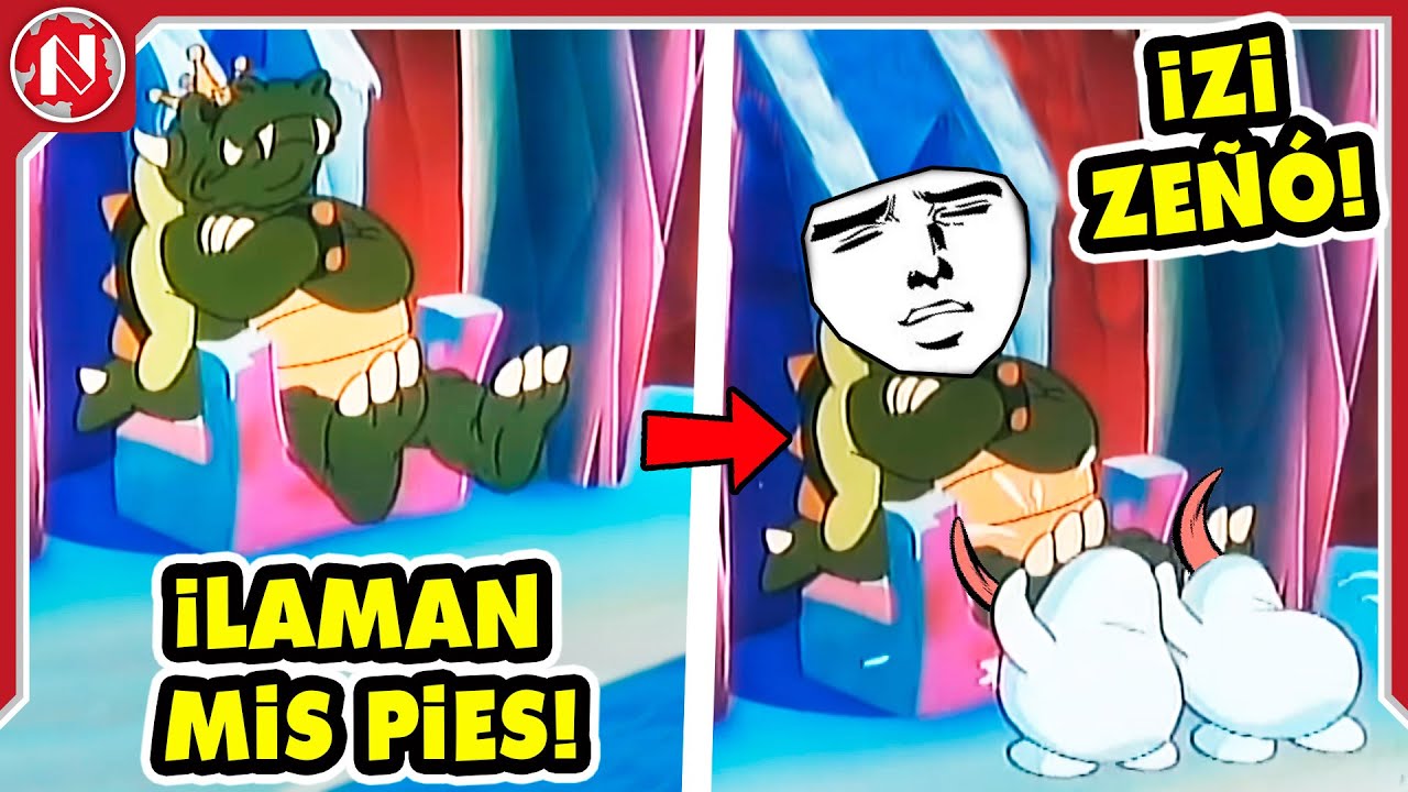 Los Momentos MÁS BIZARROS de la Caricatura de Super Mario