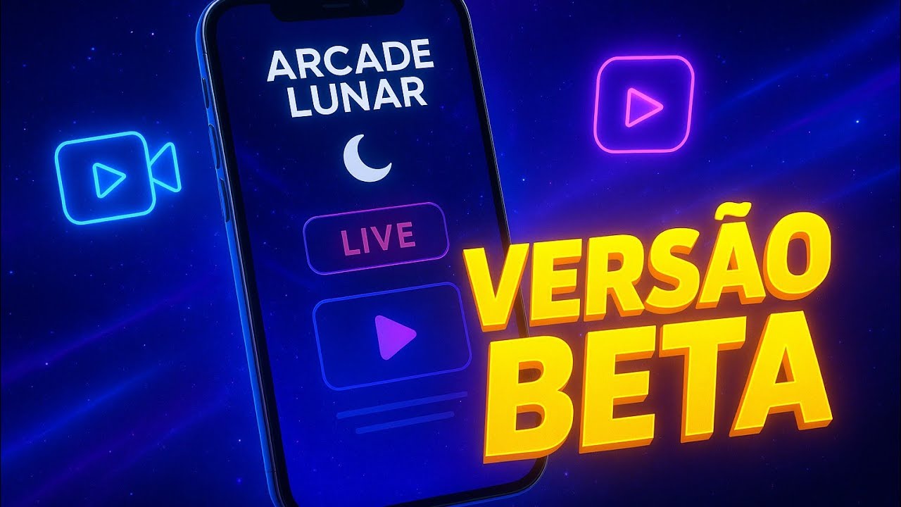 🟦 ARCADE LUNAR: VERSÃO BETA!