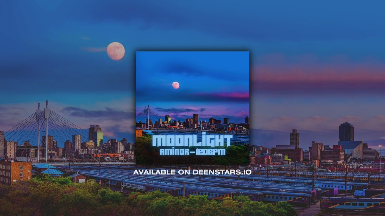 'MOONLIGHT' (Nasheed Background) *Vocals & Daff* Soundtrack #halalbeats