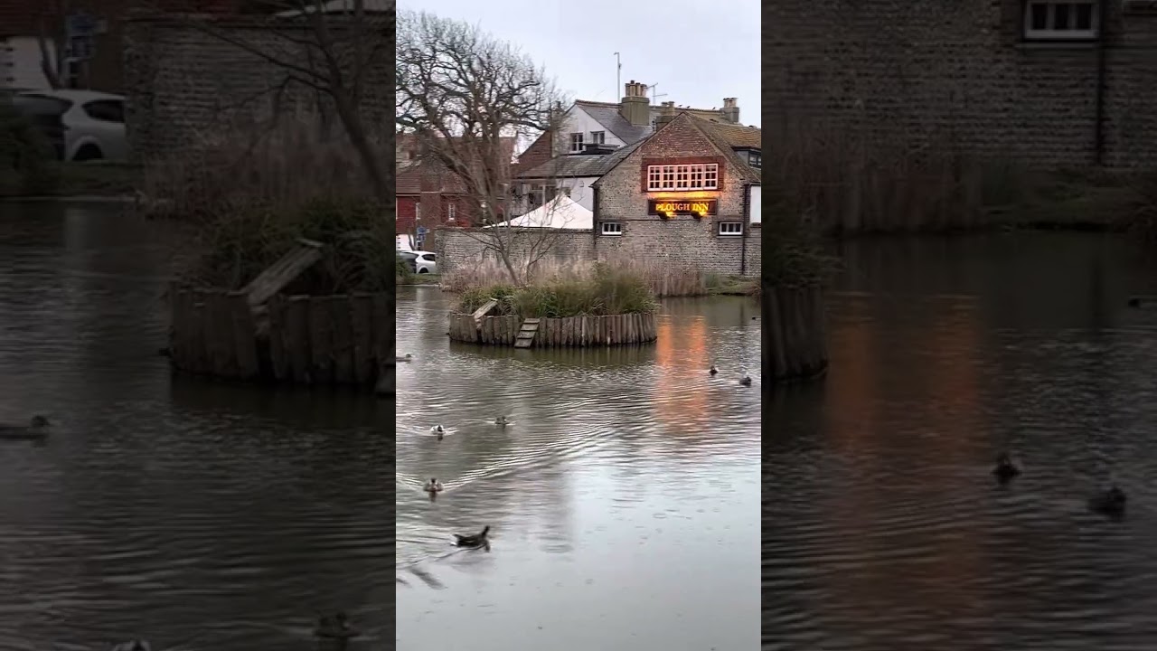 ROTTINGDEAN CHURCH AND POND MARCH 2023