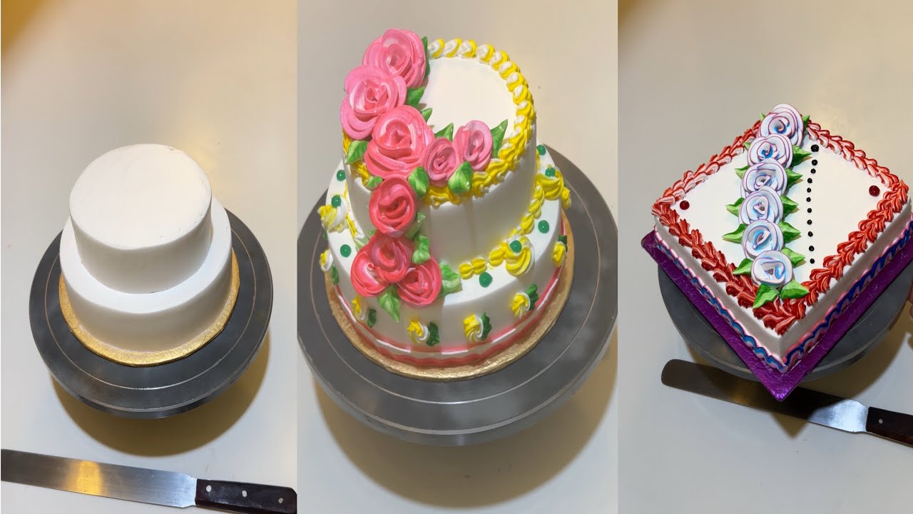 Ultimate Cake Decoration Tutorial |Satisfying & Beautiful Designs