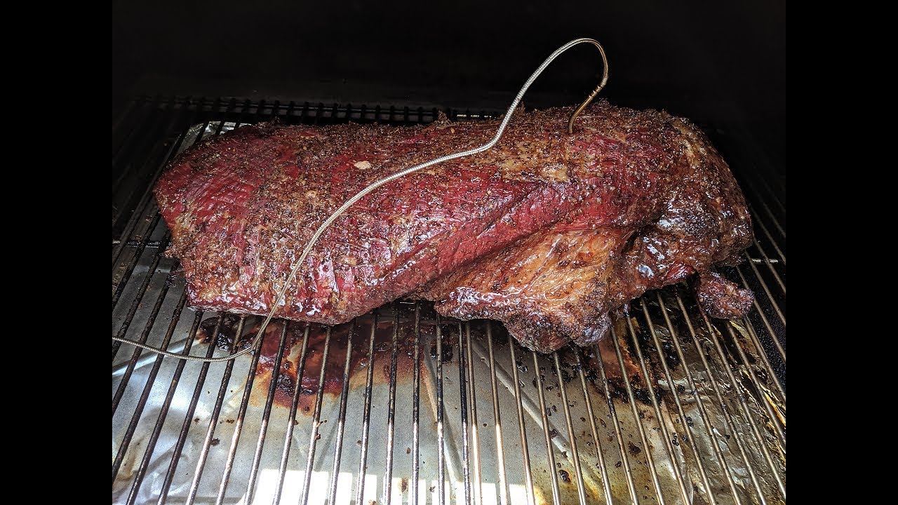 8 Hour Smoked Beef Brisket, Green Mountain Grills Daniel Boone
