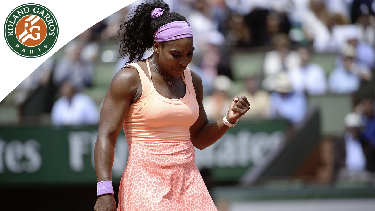 S. Williams v. S. Errani 2015 French Open Women's Highlights / Quaterfinals
