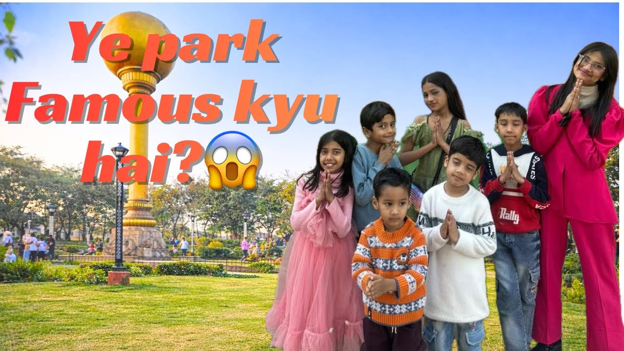 Moradabad Hanuman Vatika Park Musical Fountain Show | Family Vlog | Amazing Night View ✨