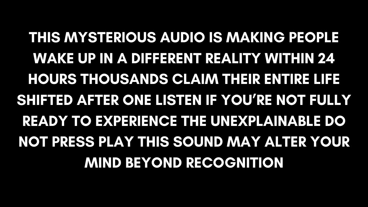 Reality Shifting Frequency Music: Listen And SHIFT FAST!