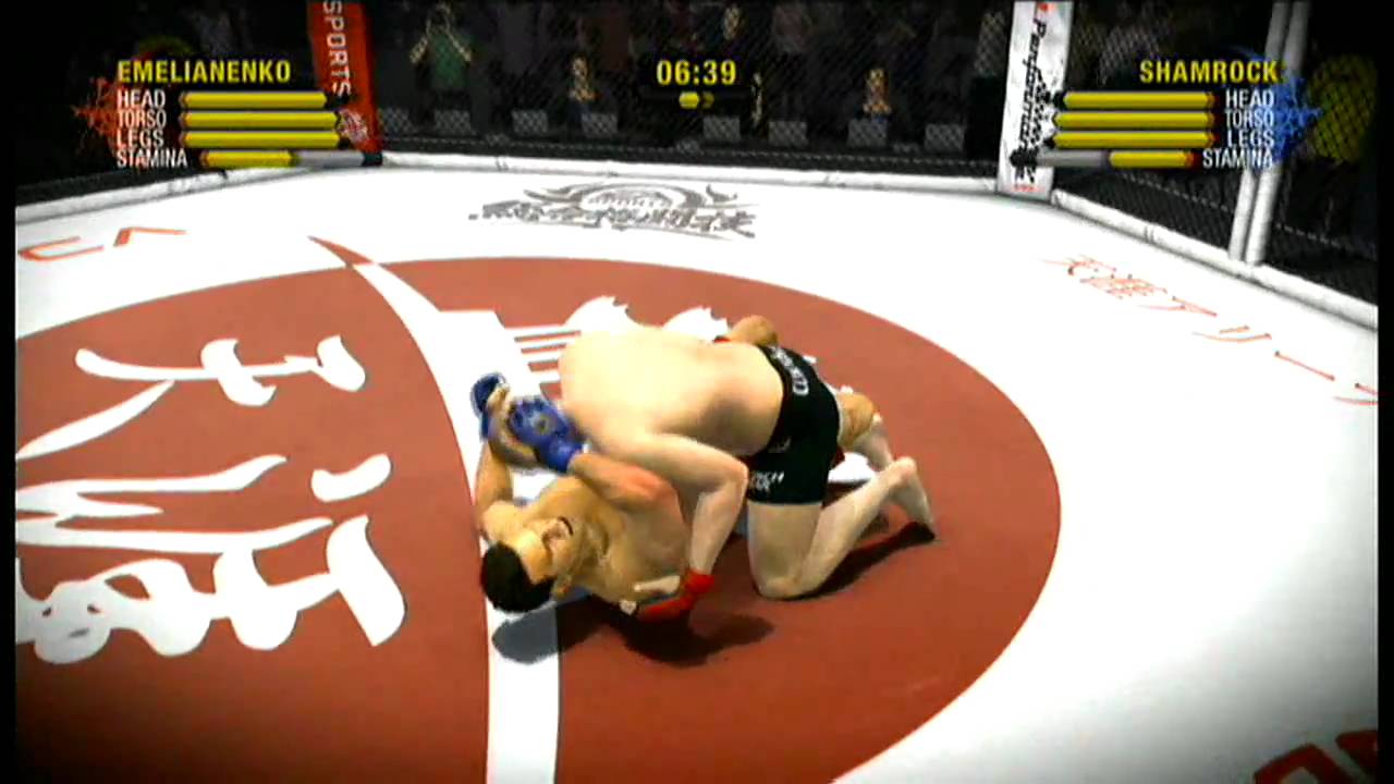EA MMA XBOX360 Fedor VS SHAMROCK