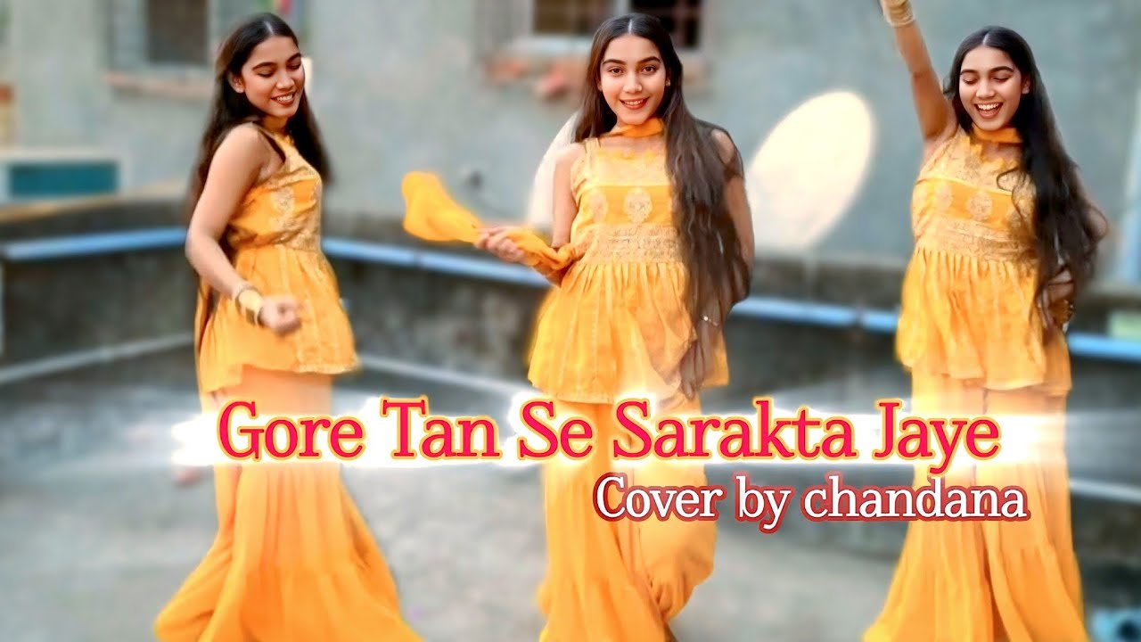 Gore Tan Se Sarakta Jaye Dance Video | Govinda &  Raveena Tandan | Chandana Hazra #dancevideo #viral