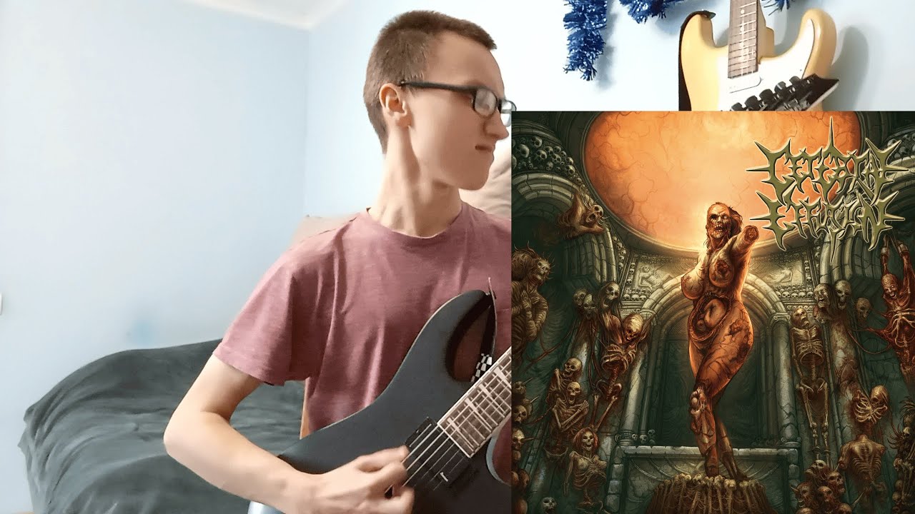 Cerebral Effusion - Humiliation Through Methodical Submission (Guitar Cover)