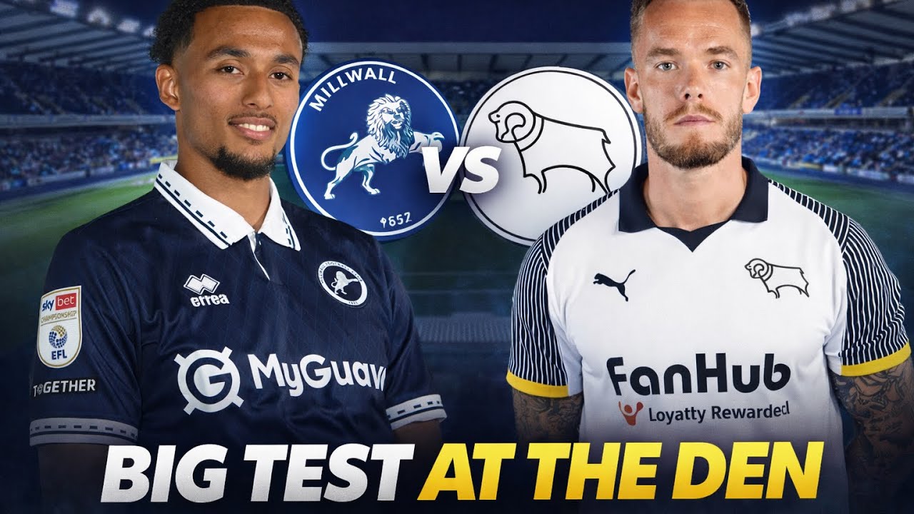 The Den Is NEVER Easy… Derby County’s HUGE Test vs Millwall! 😬 | Championship Preview