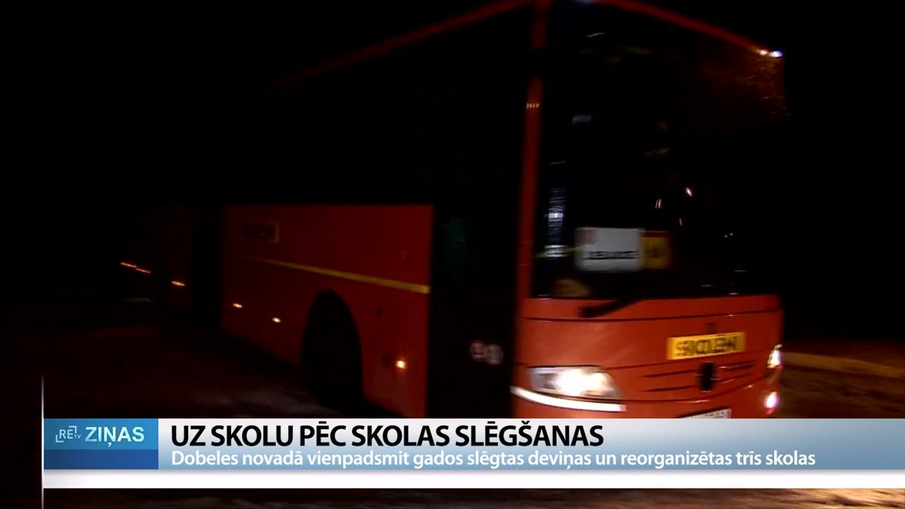 ReTV: “Man bērnus vienkārši žēl.” Dobeles novadā pie katras slēgtās skolas piestāj autobusi