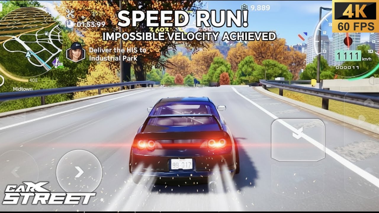 Carx Street 4k Graphics - Max graphics gameplay | iPhone 11