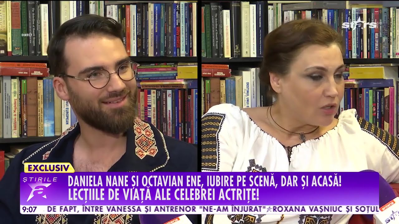 Daniela Nane și Octavian Ene, iubire pe scenă, dar și acasă! Lecțiile de viață ale celebrei actrițe