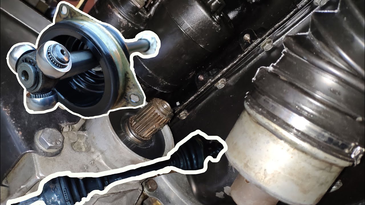 Restauración Renault super 5 GT TURBO COMO QUITAR LOS PALIERES   capítulo 8