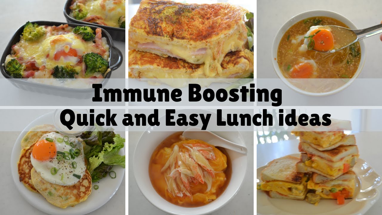 IMMUNE BOOSTING! ★Quick and Easy Lunch★6 easy recipes (EP170)